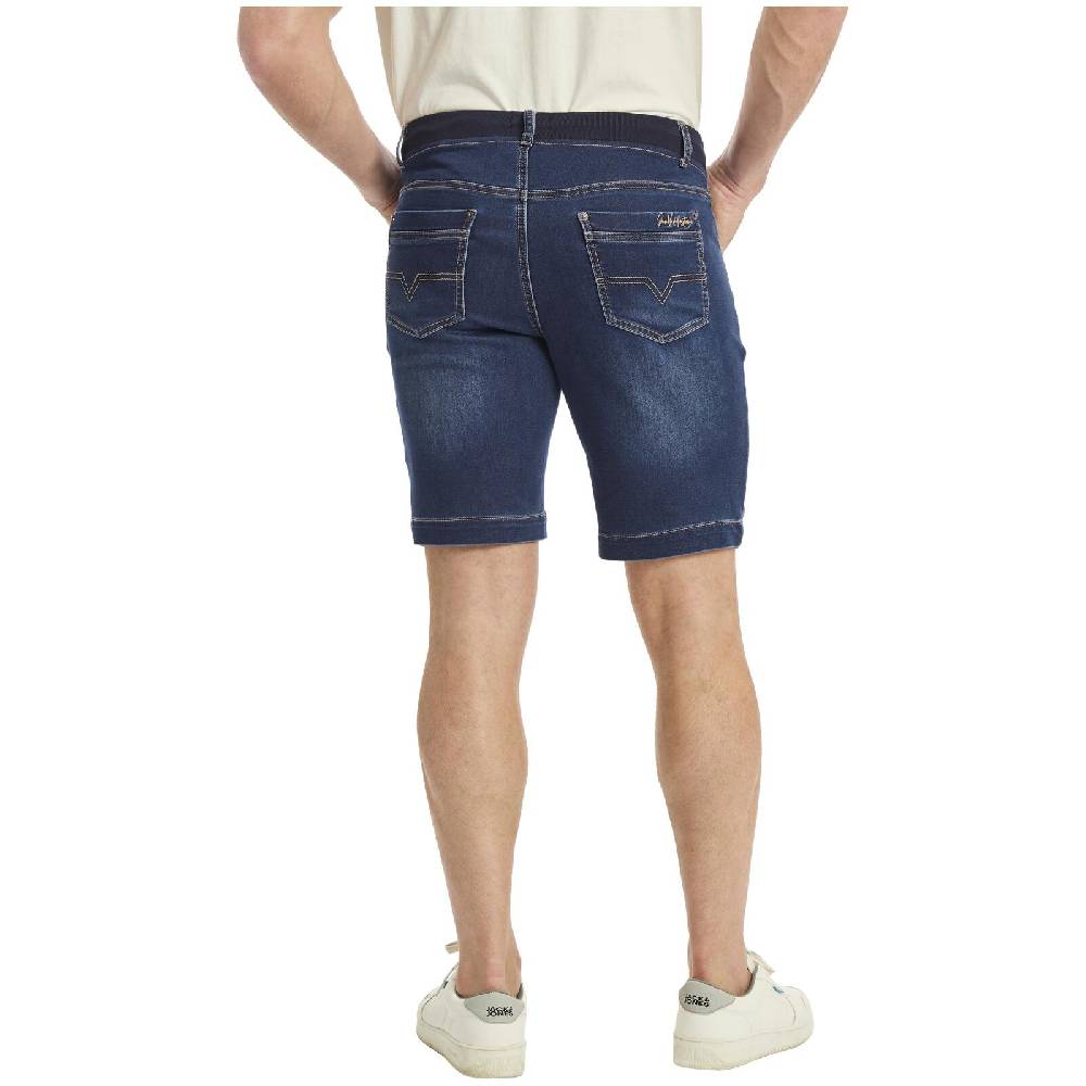 Jan Vanderstorm Jeansshort GULLBRAND Dunkelblau