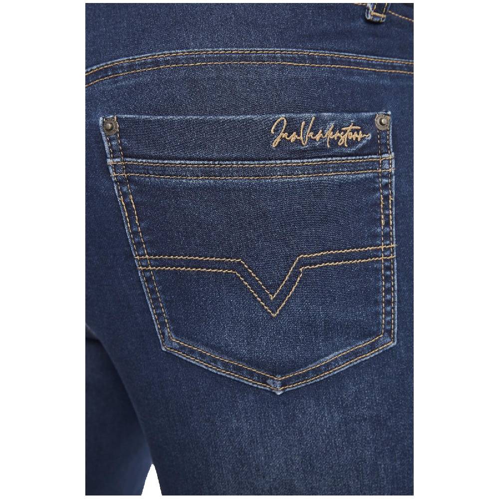 Jan Vanderstorm Jeansshort GULLBRAND Dunkelblau