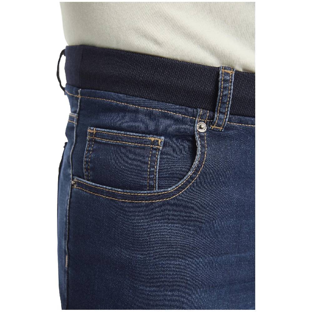 Jan Vanderstorm Jeansshort GULLBRAND Dunkelblau