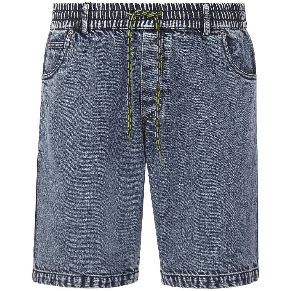Jan Vanderstorm Jeansshort PEROLOF blau