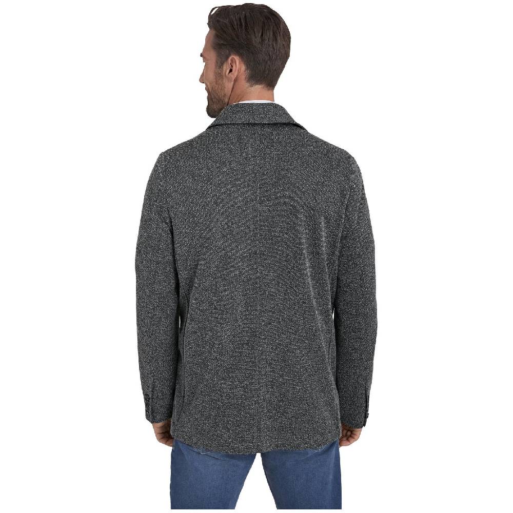 Jan Vanderstorm Jersey-Sakko ALBIN Grau Melange