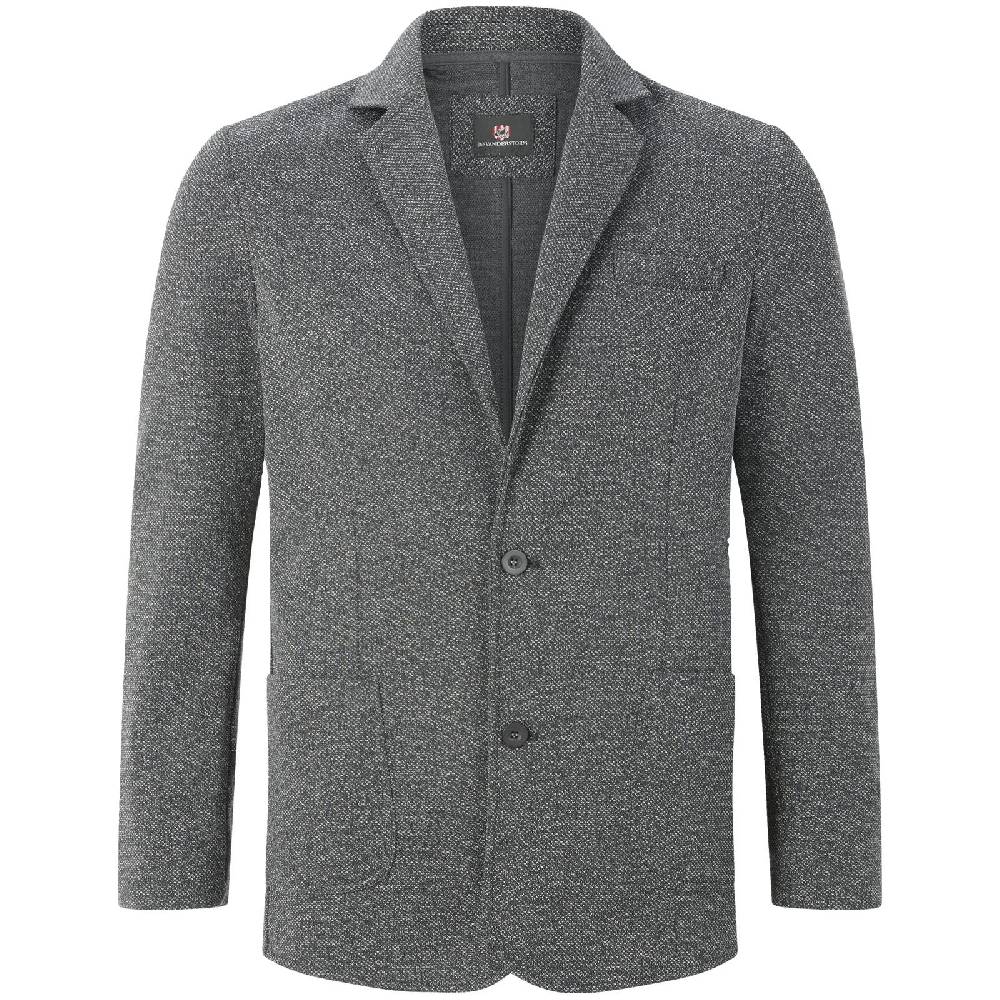 Jan Vanderstorm Jersey-Sakko ALBIN grau melange