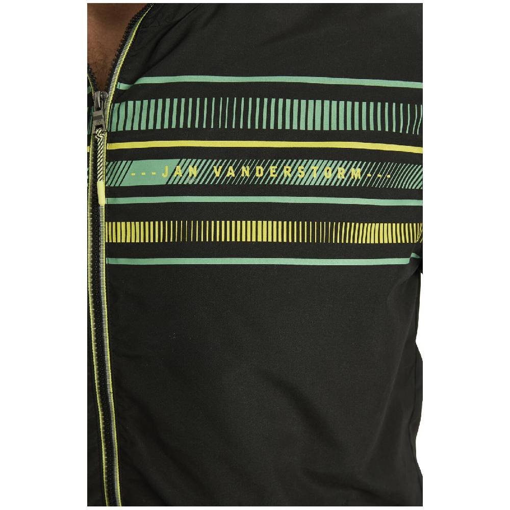 Jan Vanderstorm Jogginganzug BERDINES Schwarz