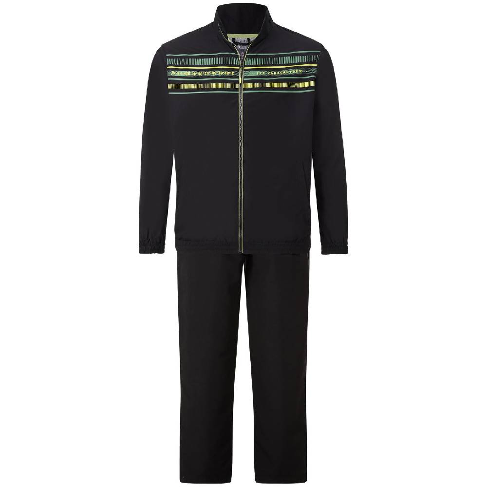 Jan Vanderstorm Jogginganzug BERDINES schwarz