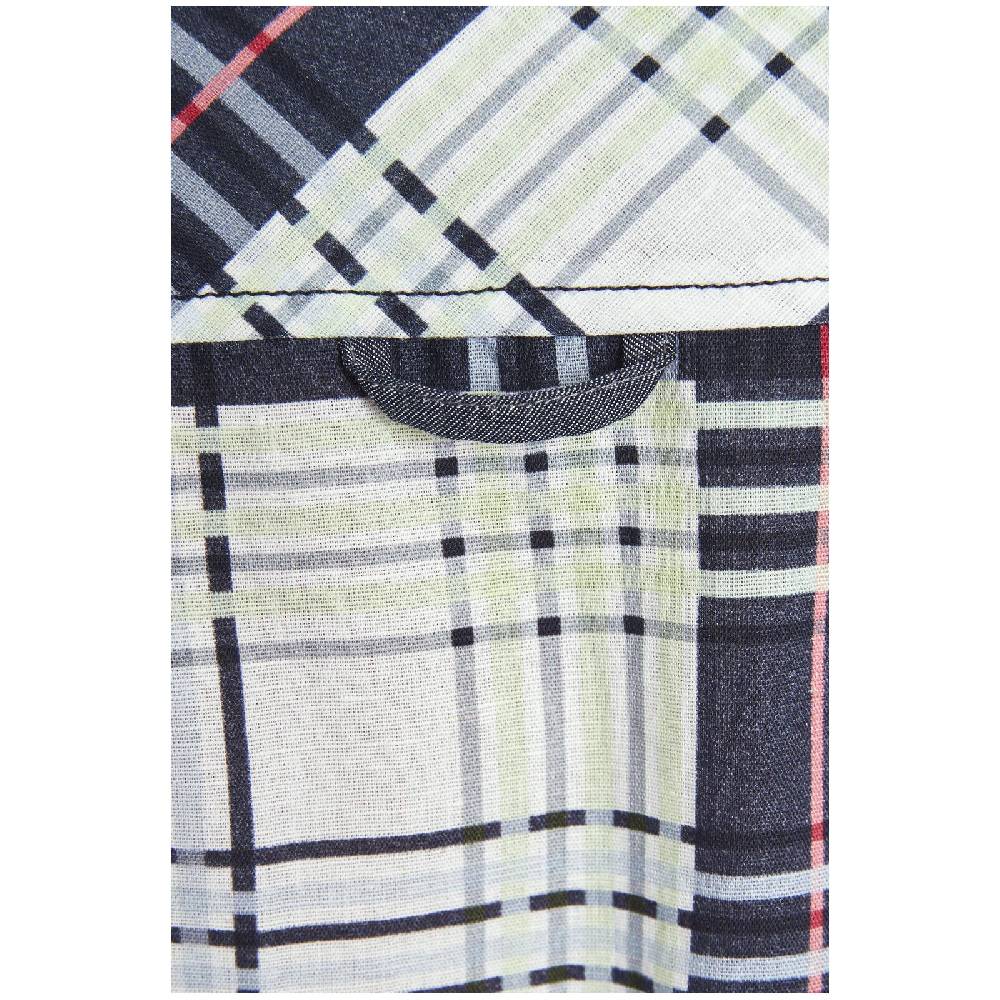 Jan Vanderstorm Kurzarmhemd AGNE Mint Kariert