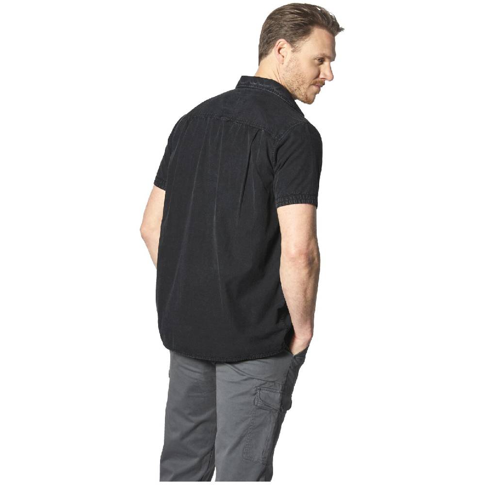 Jan Vanderstorm Kurzarmhemd ALPRI Dunkelgrau