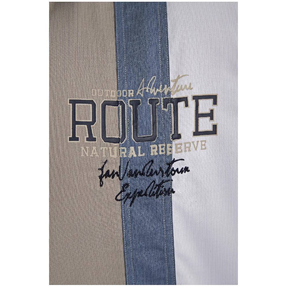 Jan Vanderstorm Kurzarmhemd BODVAR Hellbraun