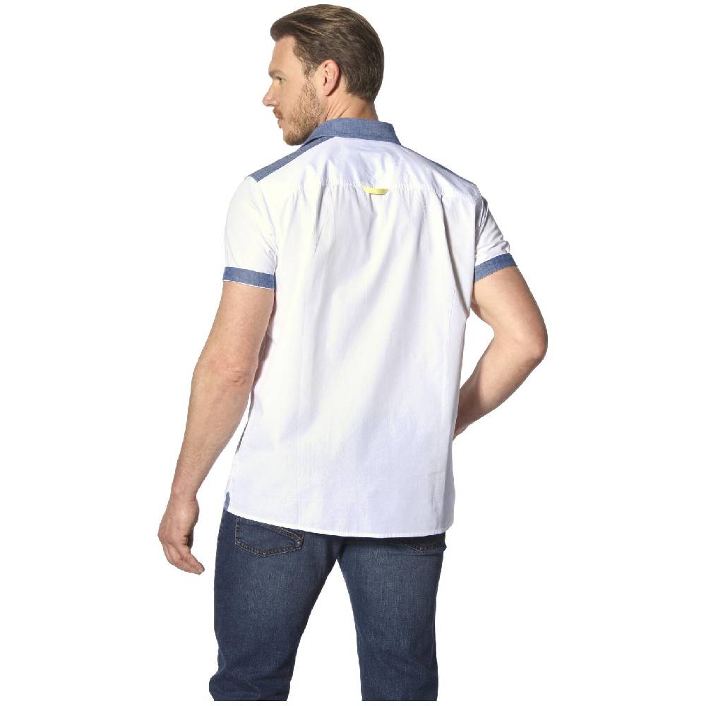 Jan Vanderstorm Kurzarmhemd HERKKO Weiß