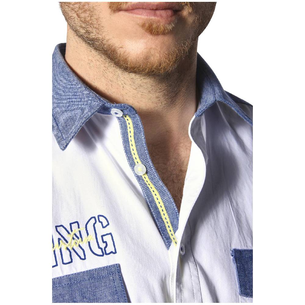 Jan Vanderstorm Kurzarmhemd HERKKO Weiß