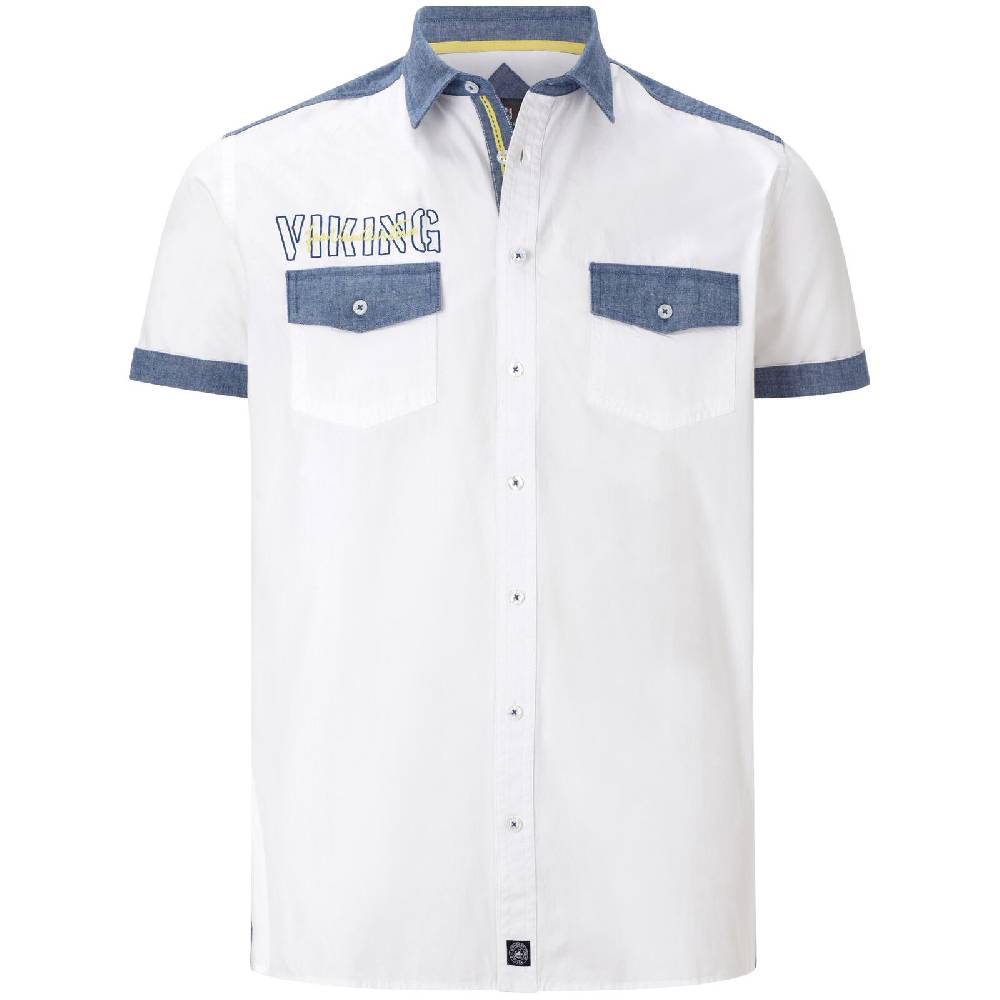 Jan Vanderstorm Kurzarmhemd HERKKO weiß