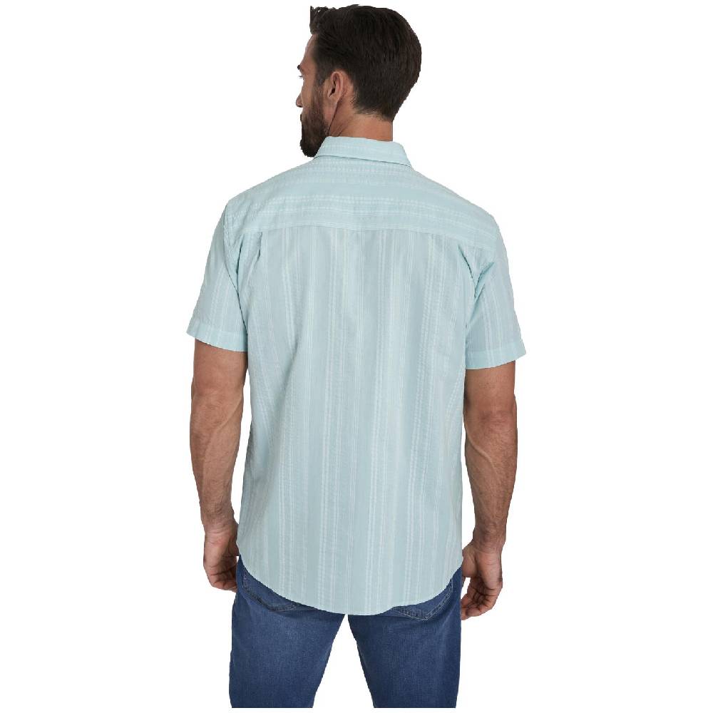 Jan Vanderstorm Kurzarmhemd HILDEMAR Türkis