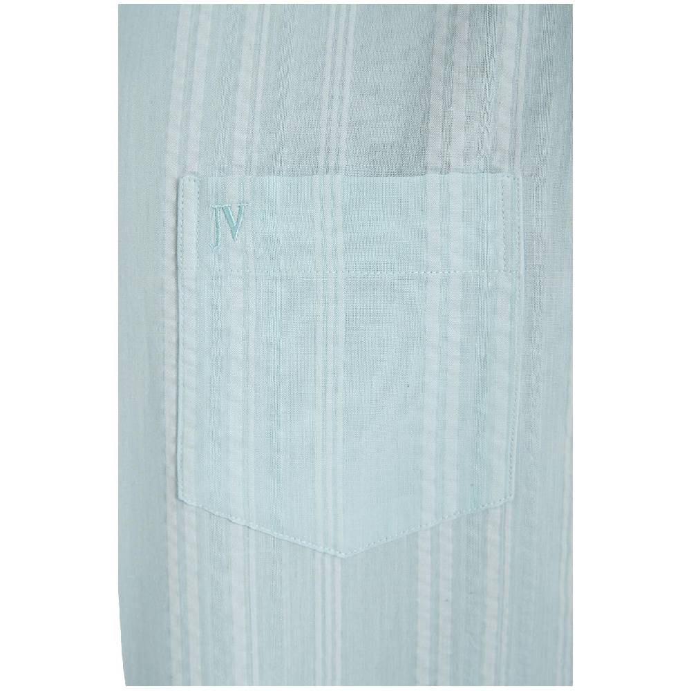 Jan Vanderstorm Kurzarmhemd HILDEMAR Türkis