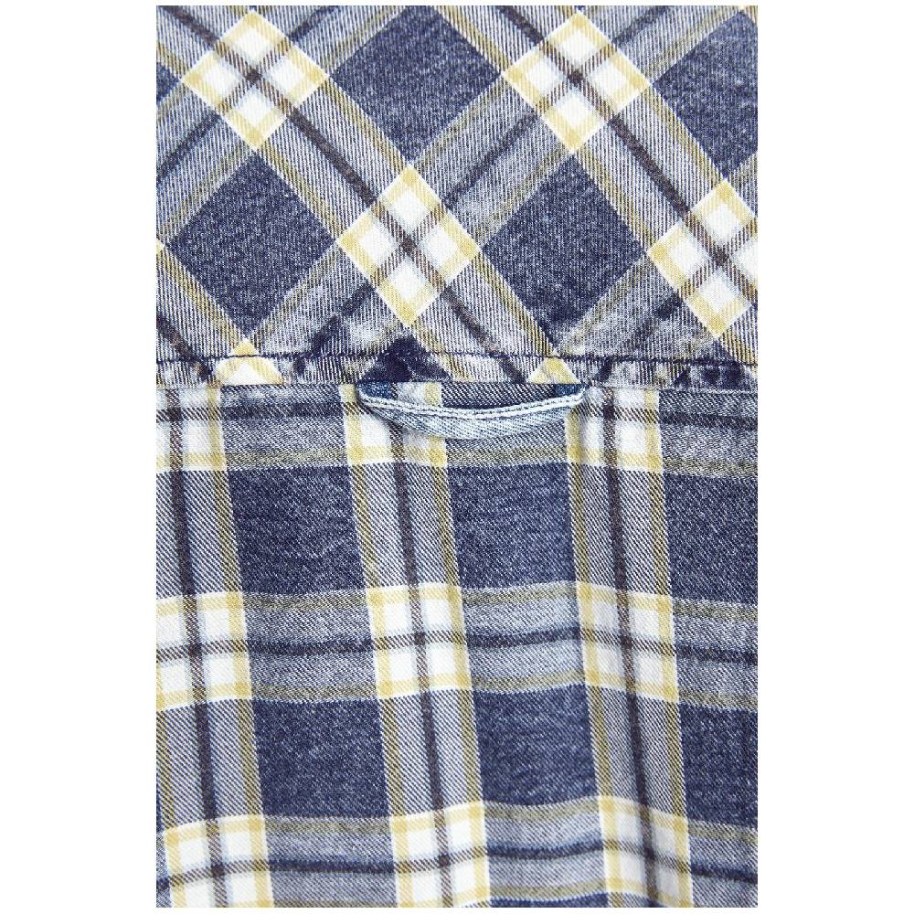 Jan Vanderstorm Kurzarmhemd LEIDULF Blau Kariert