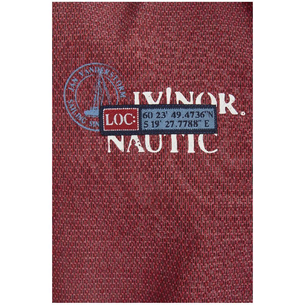 Jan Vanderstorm Kurzarmhemd LODMUND Rot Gemustert