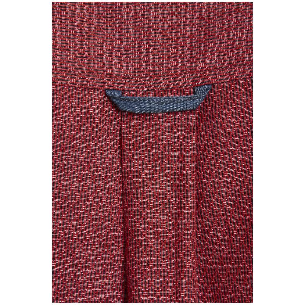 Jan Vanderstorm Kurzarmhemd LODMUND Rot Gemustert