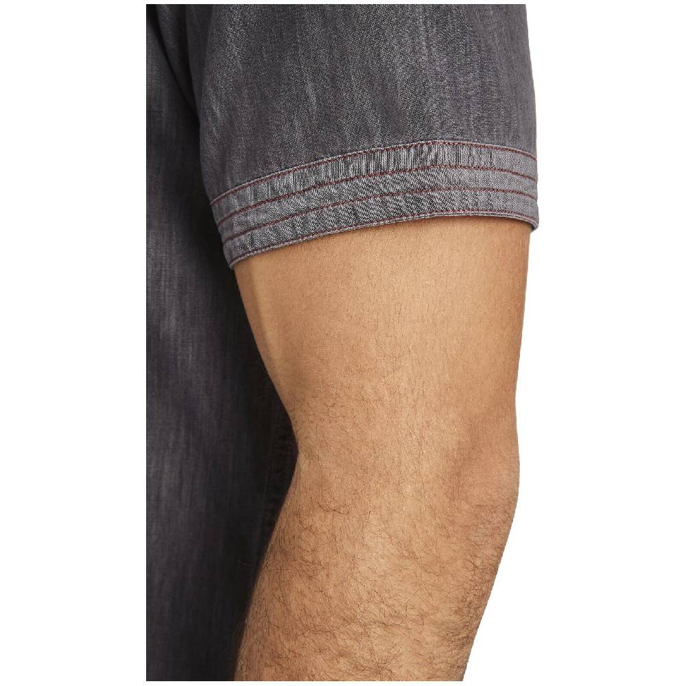 Jan Vanderstorm Kurzarmhemd LUZZA Grau