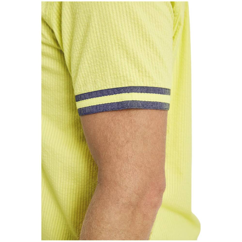 Jan Vanderstorm Kurzarmhemd MAWENS Gelb