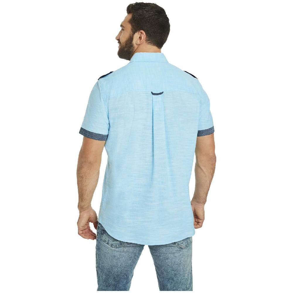 Jan Vanderstorm Kurzarmhemd MELFRED Türkis