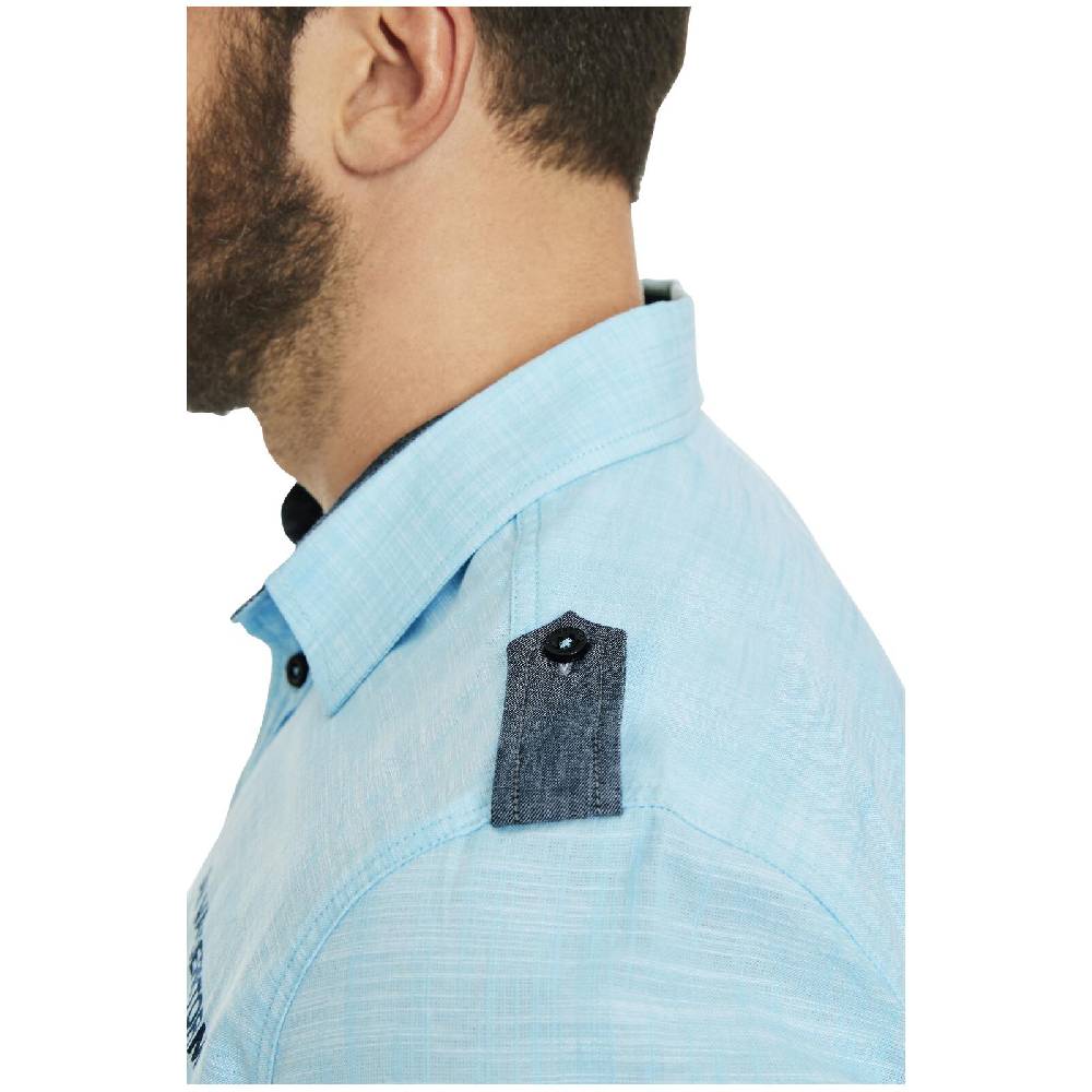 Jan Vanderstorm Kurzarmhemd MELFRED Türkis