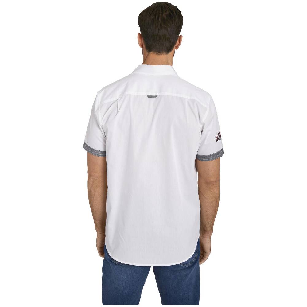 Jan Vanderstorm Kurzarmhemd SNOFRED Weiß