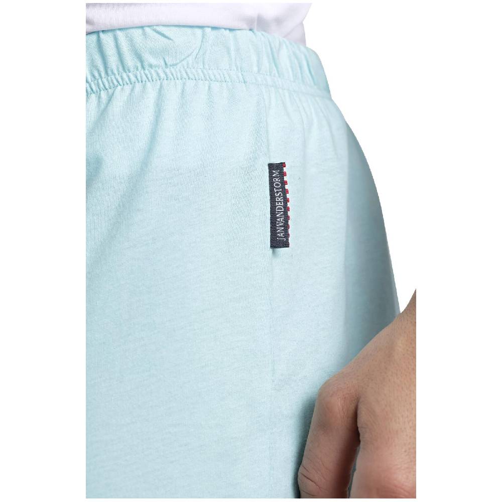 Jan Vanderstorm Kurze Schlafhose MALVIK Hellblau