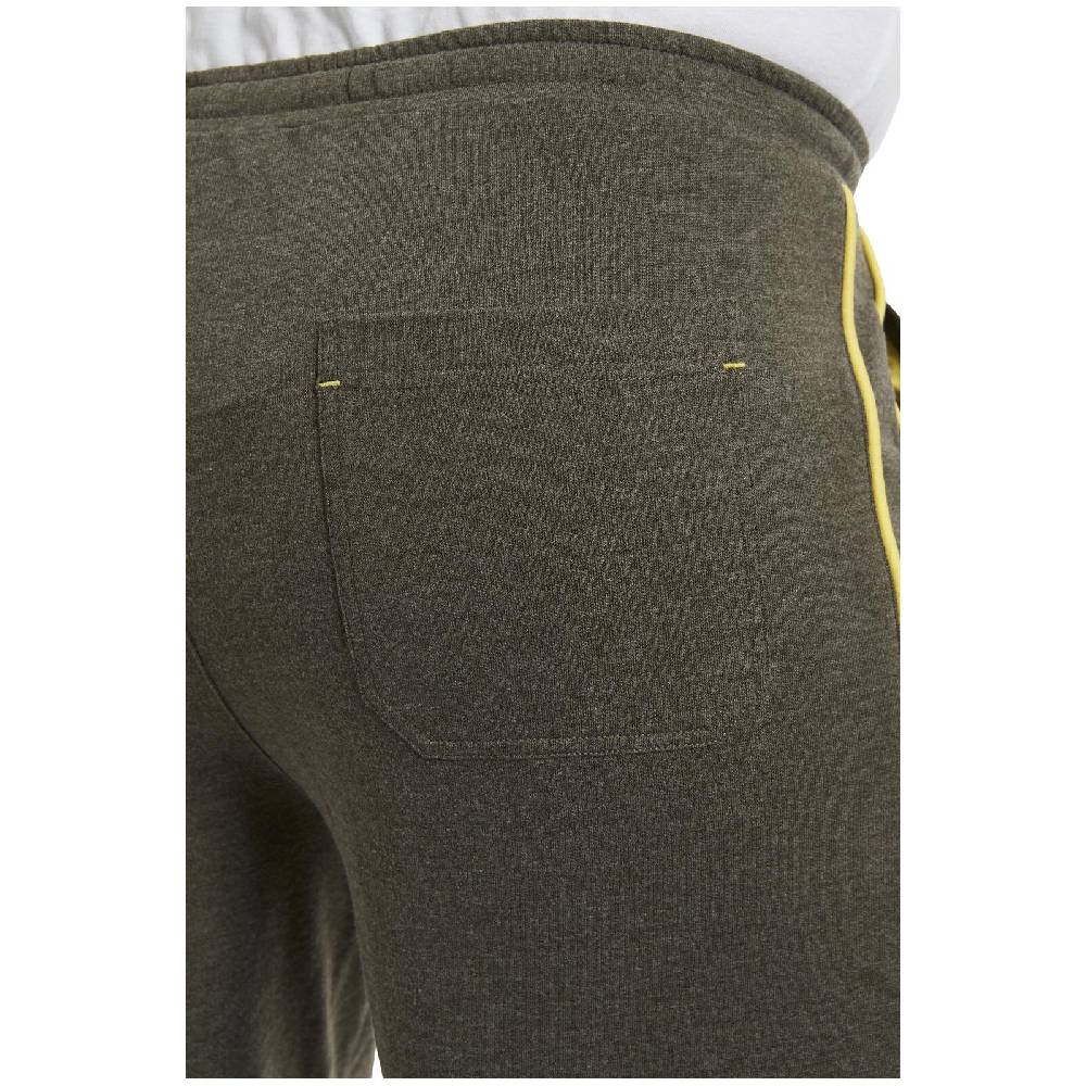 Jan Vanderstorm Kurze Sweathose AABU Oliv Melange