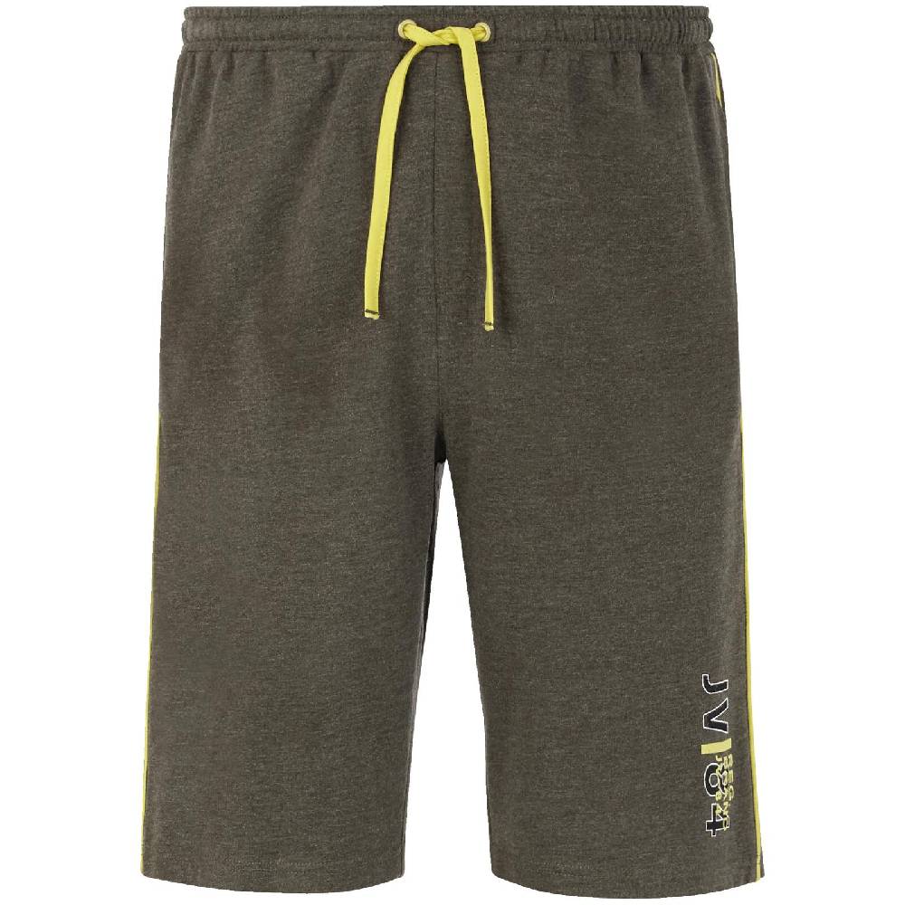 Jan Vanderstorm Kurze Sweathose AABU oliv melange