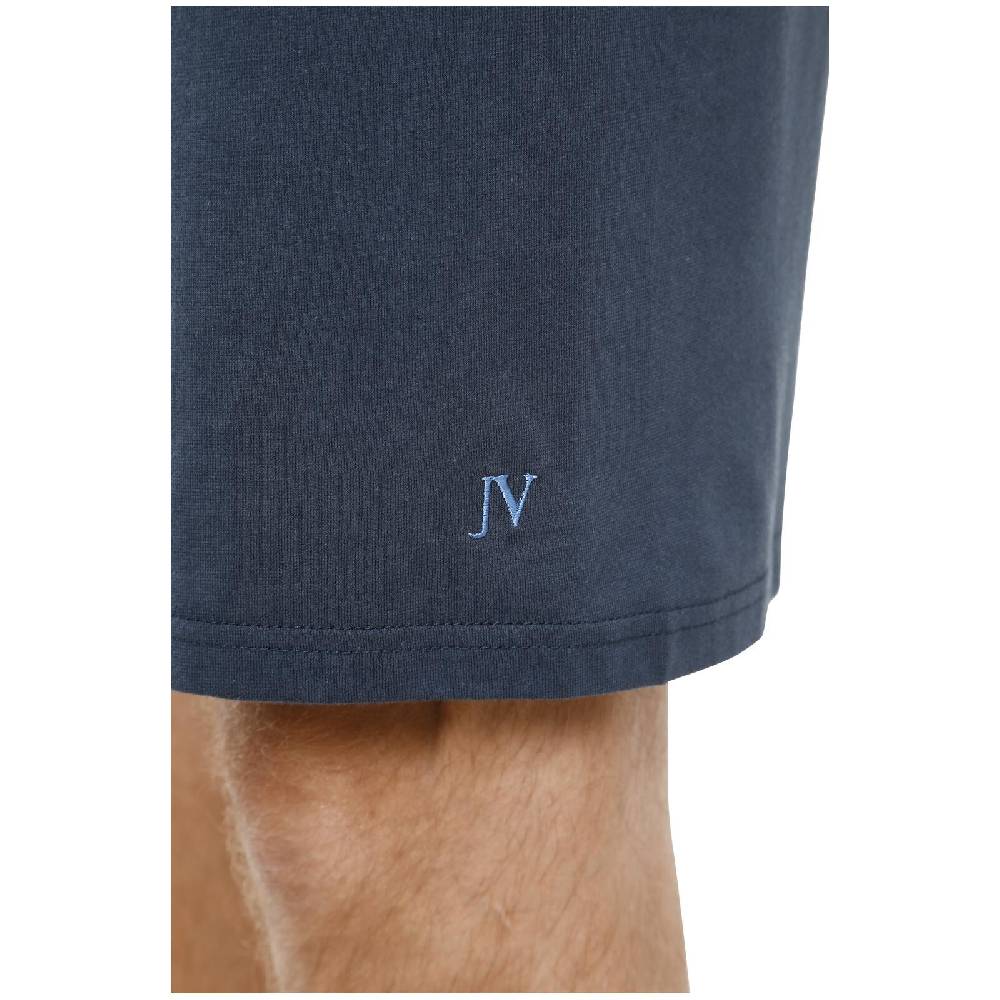 Jan Vanderstorm Kurzer Schlafanzug AUDUN Blau Grün