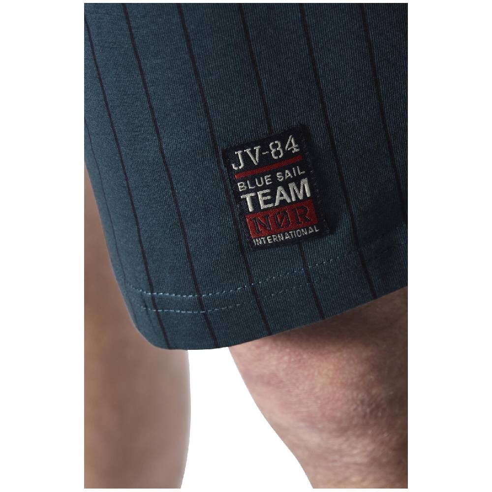 Jan Vanderstorm Kurzer Schlafanzug EDIN Dunkelblau