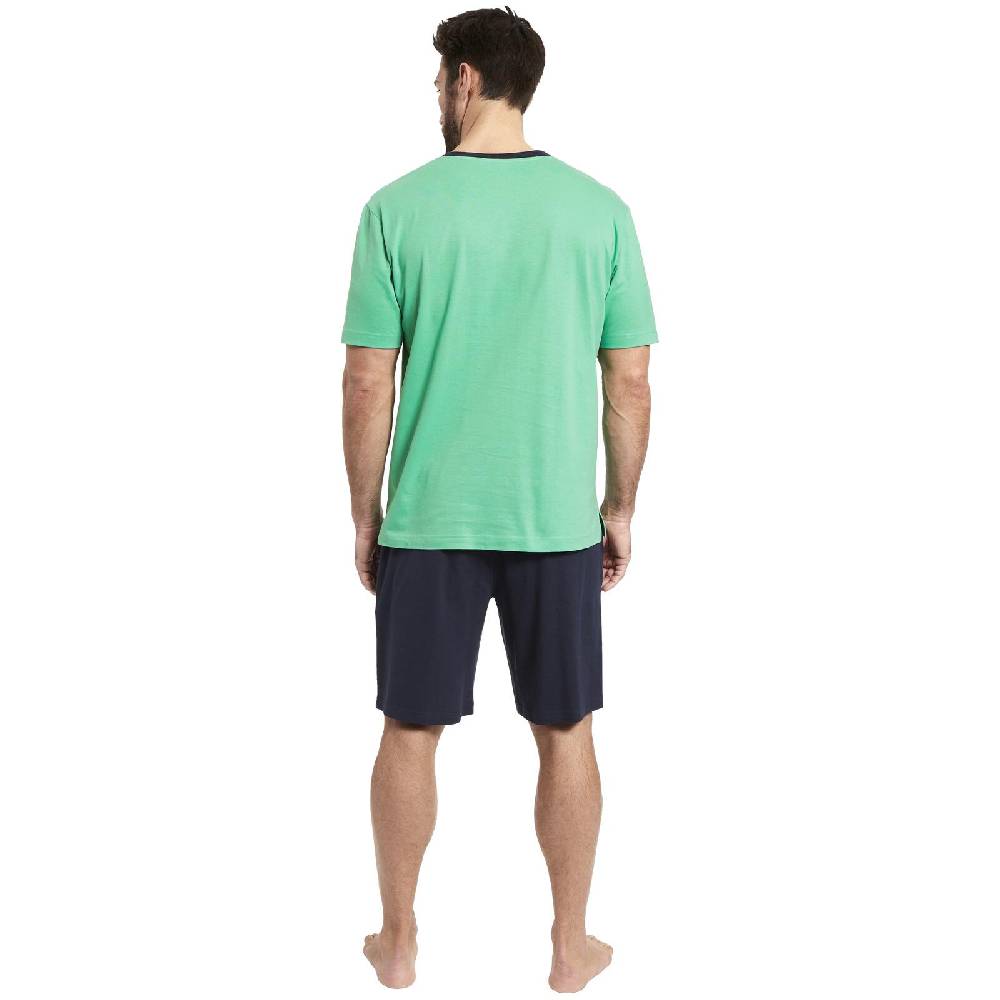 Jan Vanderstorm Kurzer Schlafanzug EDIN Grün