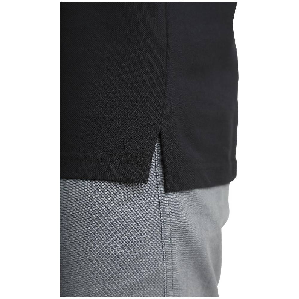 Jan Vanderstorm Langarm-Poloshirt ELLIS Schwarz