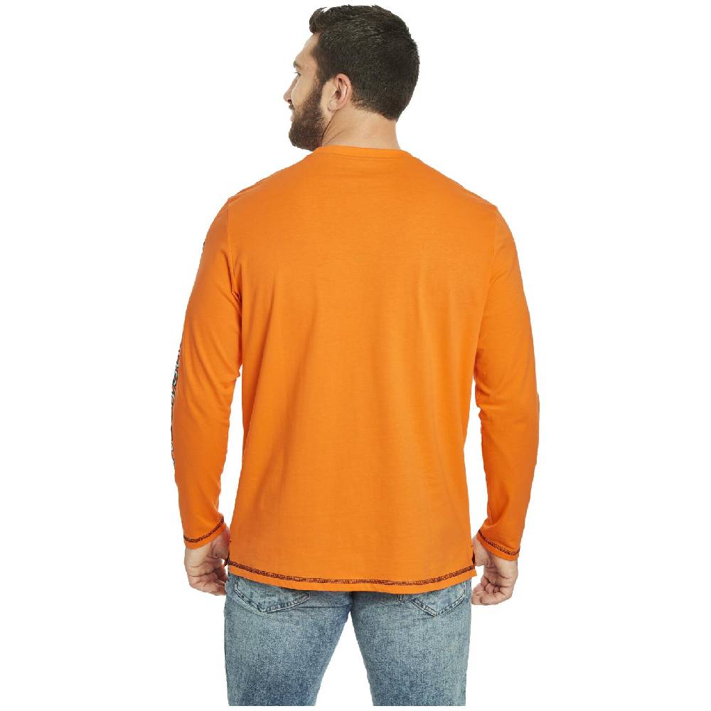 Jan Vanderstorm Langarmshirt BERTULI Orange