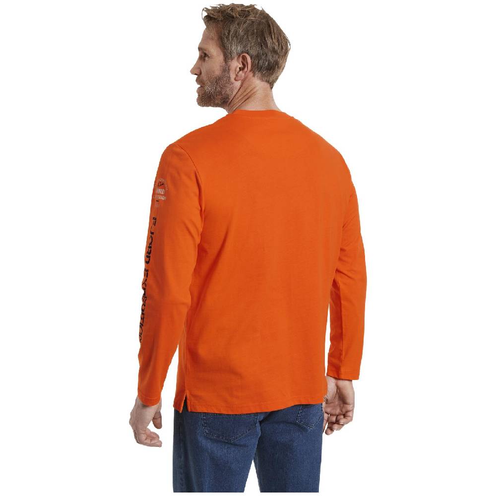 Jan Vanderstorm Langarmshirt ELION Orange