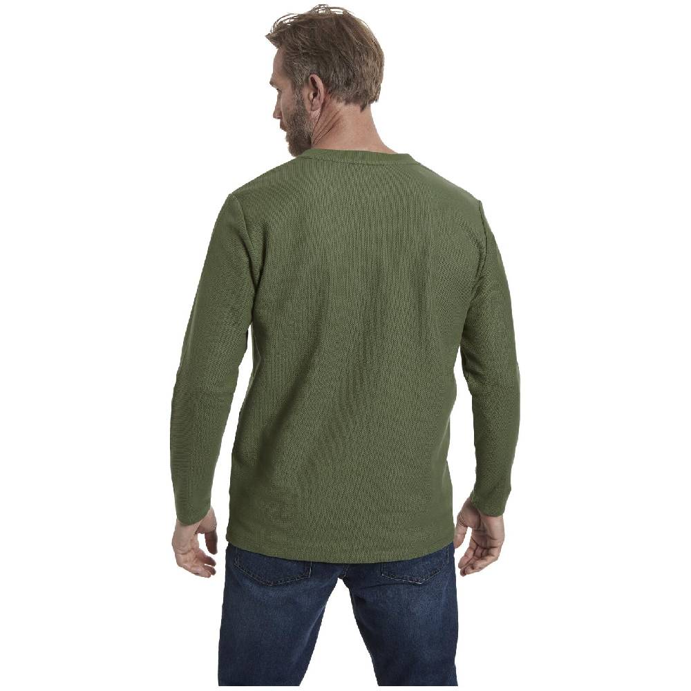 Jan Vanderstorm Langarmshirt IVOR Oliv