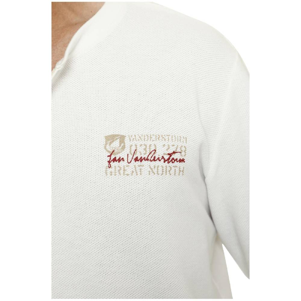 Jan Vanderstorm Langarmshirt IVOR Wollweiß