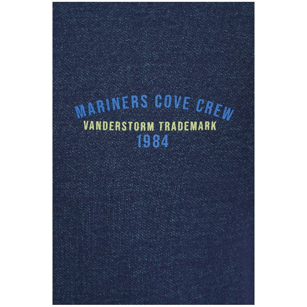 Jan Vanderstorm Langarmshirt KIRILLA Dunkelblau