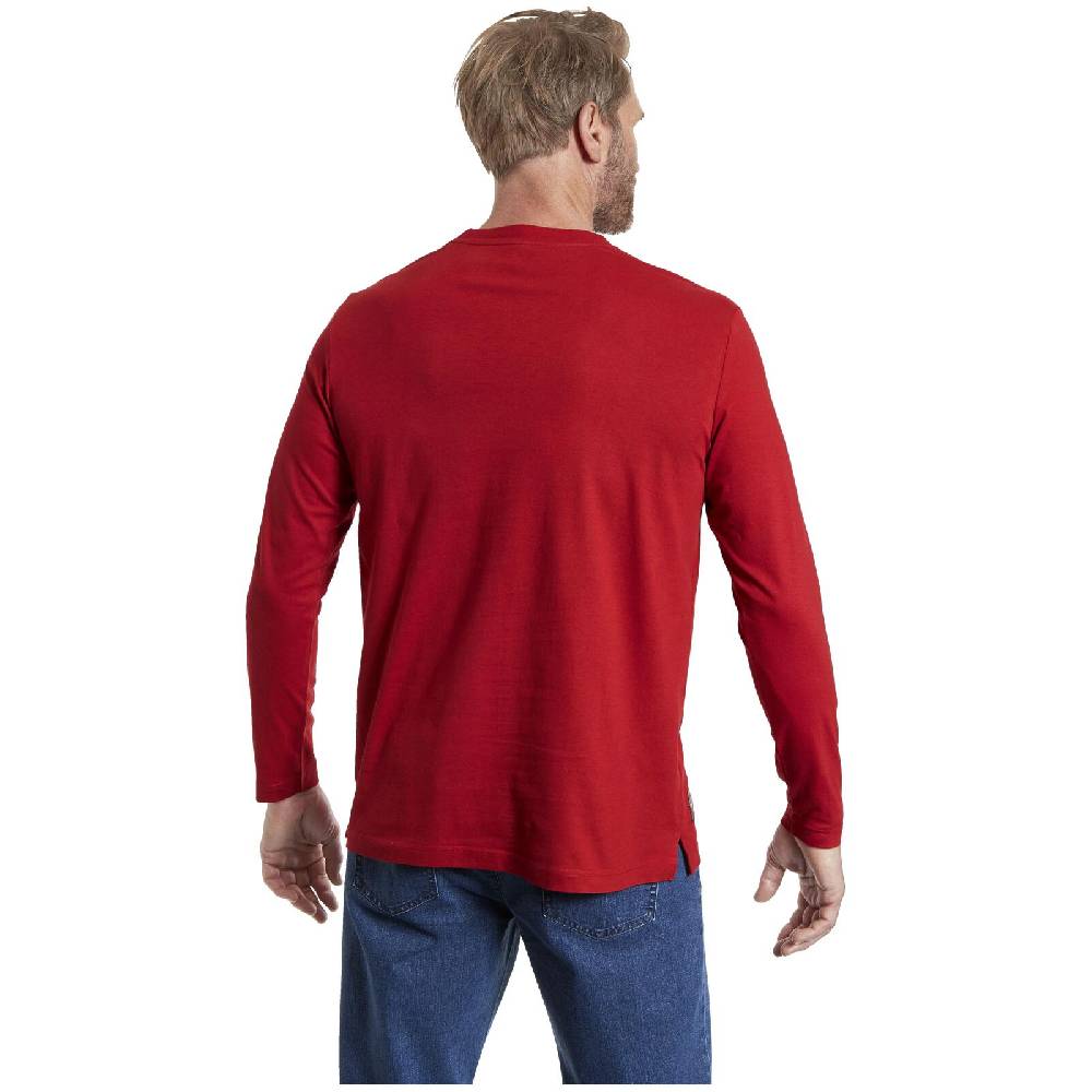Jan Vanderstorm Langarmshirt NIELSON Rot