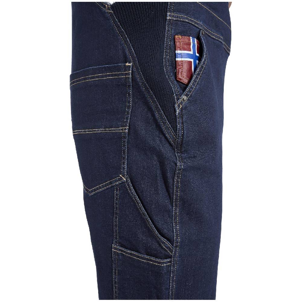 Jan Vanderstorm Latzhose KEARON Dunkelblau