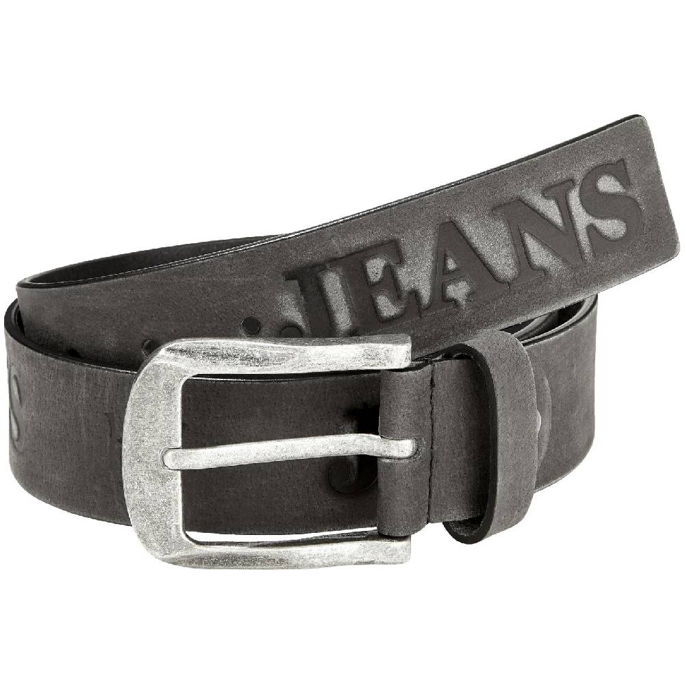 Jan Vanderstorm Ledergürtel DAGUR schwarz