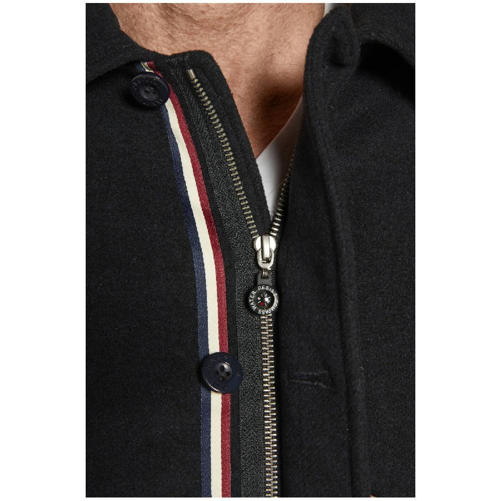 Jan Vanderstorm Mantel NORMEN Dunkelblau