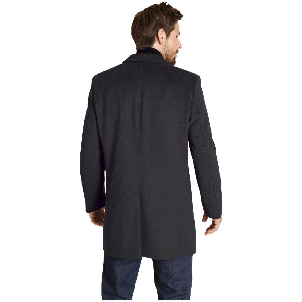 Jan Vanderstorm Mantel UNSKA Dunkelgrau