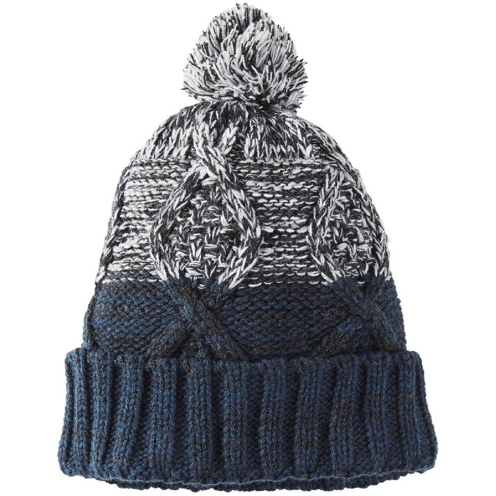 Jan Vanderstorm Mütze DENIEL dunkelblau gemustert