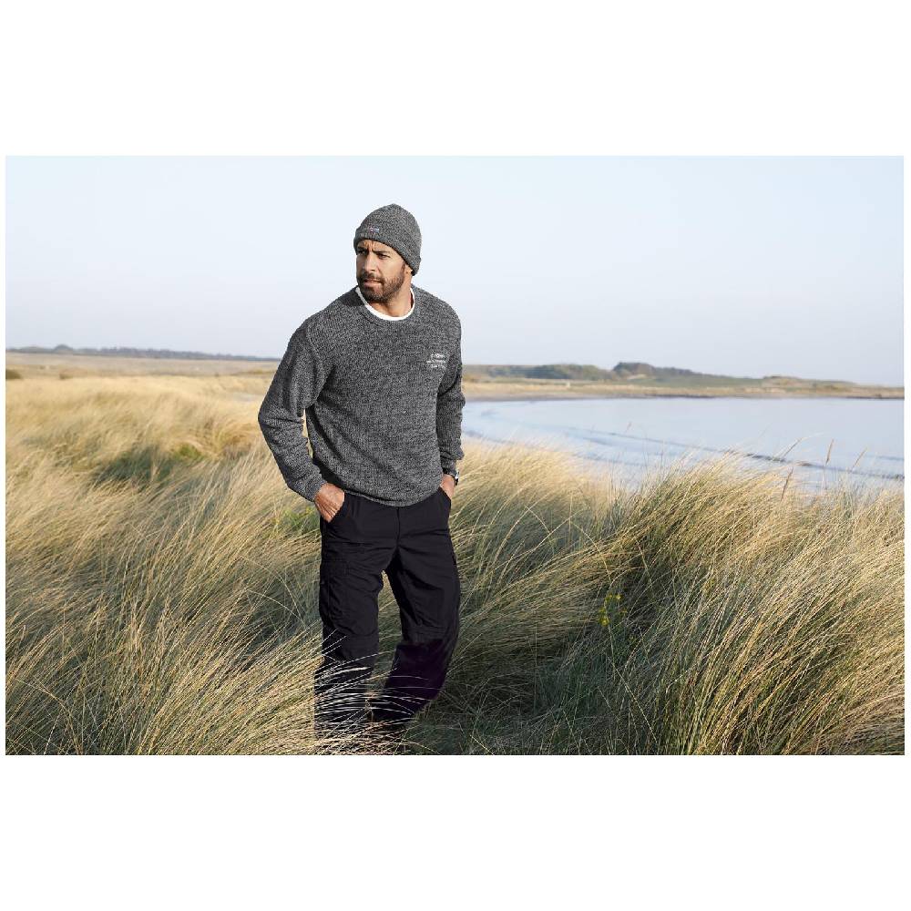 Jan Vanderstorm Mütze FALKOR Grau Melange