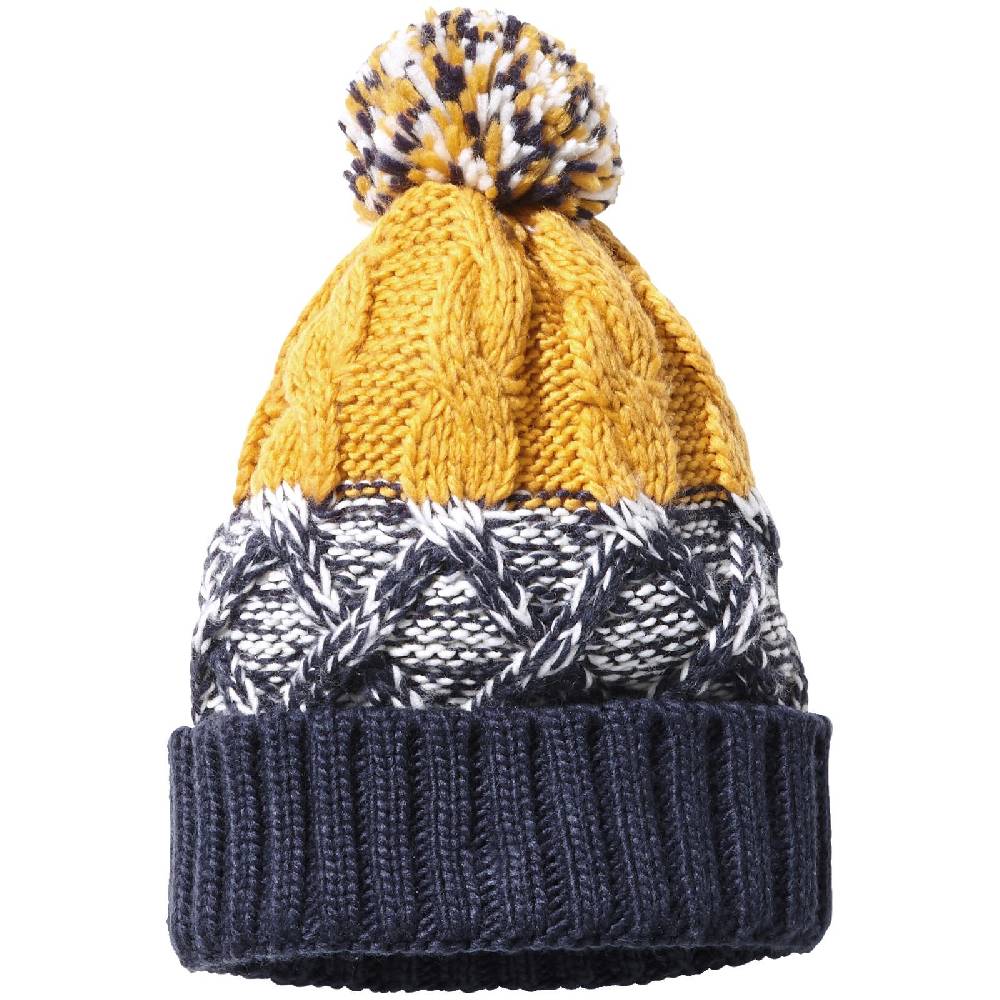 Jan Vanderstorm Mütze WUNOLD gelb blau