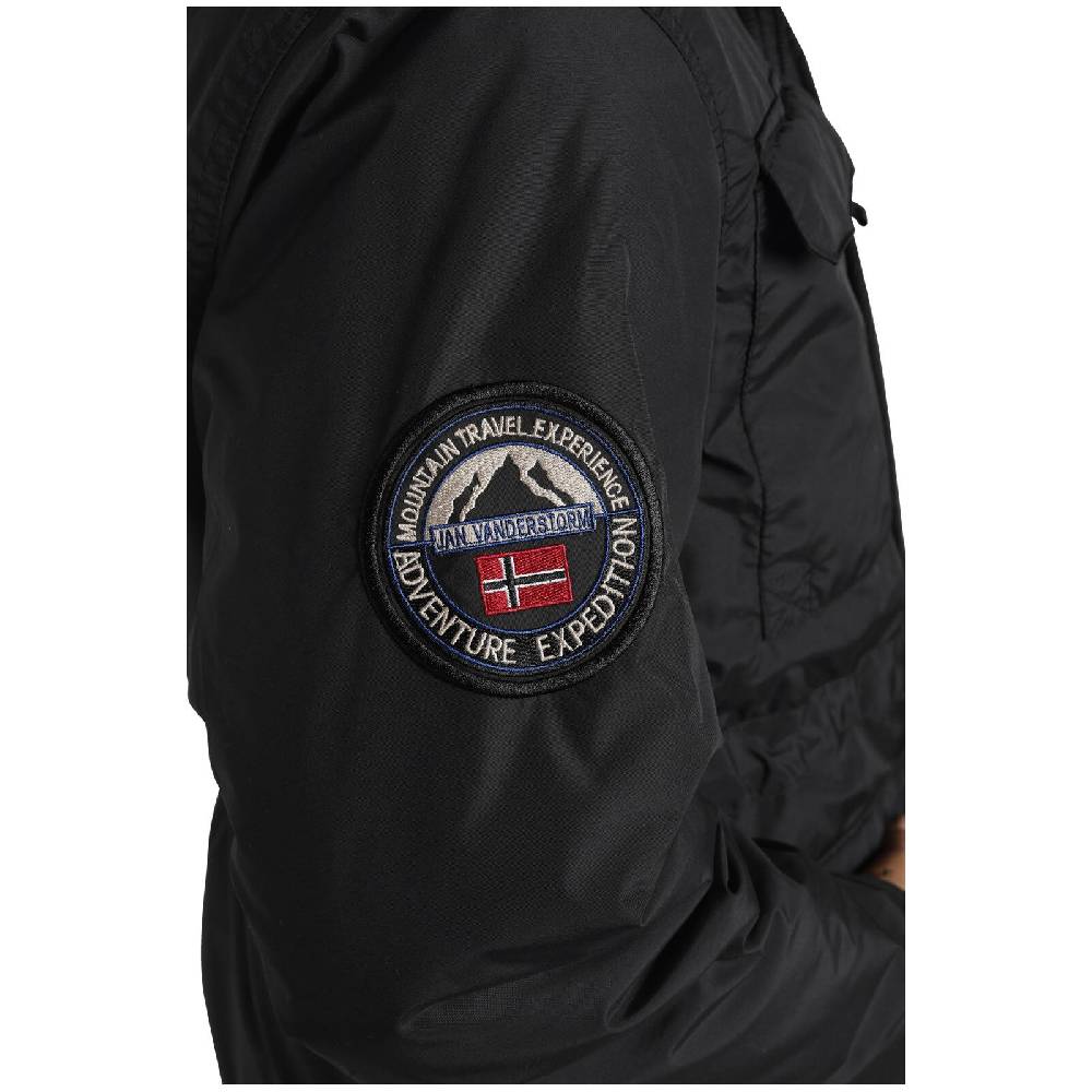 Jan Vanderstorm Outdoorjacke AJAN Schwarz