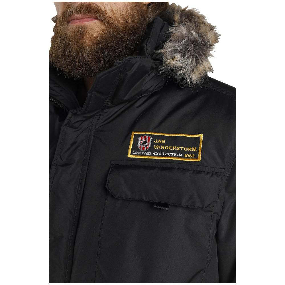 Jan Vanderstorm Outdoorjacke AJAN Schwarz