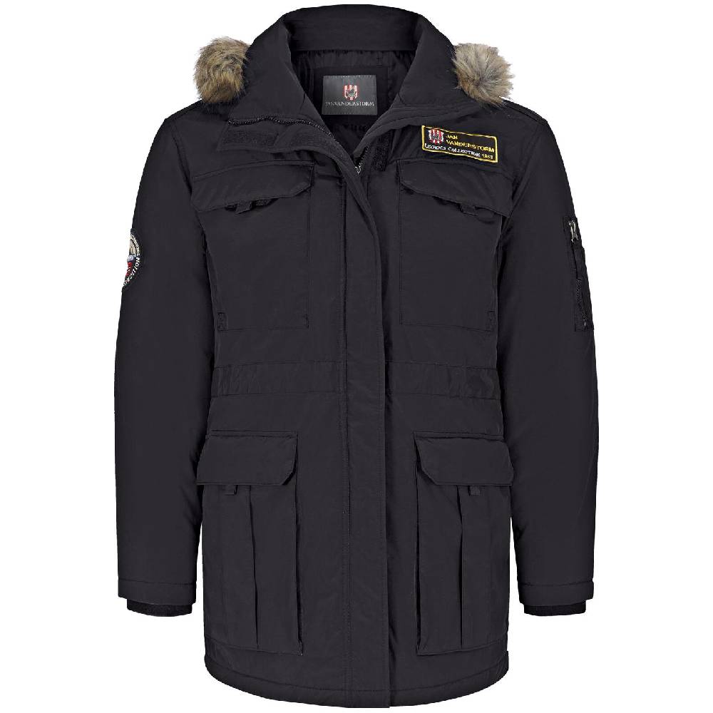 Jan Vanderstorm Outdoorjacke AJAN schwarz