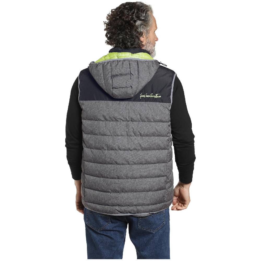 Jan Vanderstorm Outdoorweste ILKKA Grau Melange