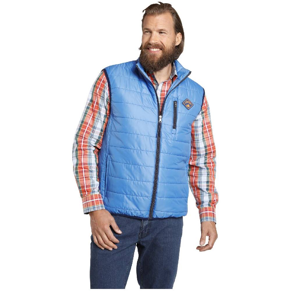 Jan Vanderstorm Outdoorweste MATTIS Blau