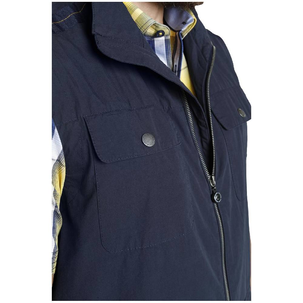 Jan Vanderstorm Outdoorweste MILAV Dunkelblau